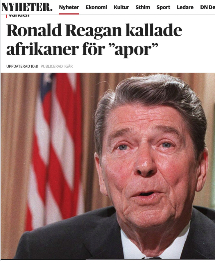 Smutskastning av Reagan är pk – att ge honom credit för upplösningen av ondskans imperium är det inte.