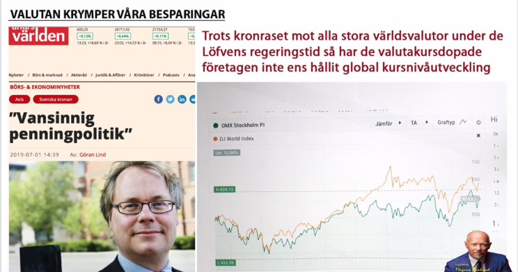 Svenska företag valutadopas –  lata och uppköpta