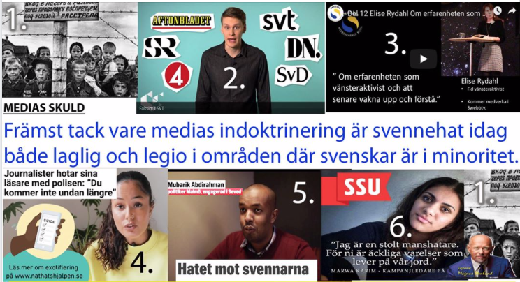 Med hjälp av svensk medias indoktrinering är svennehatet bland främst muslimska invandrare på väg att ta former som alltmer liknar det nazistiska judehatet.